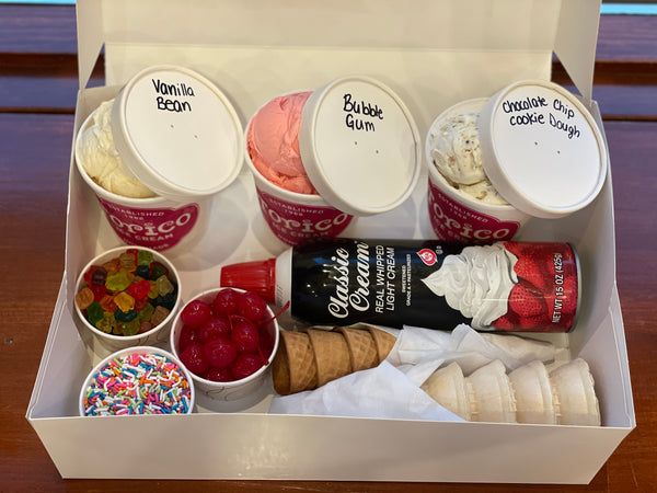 Ice Cream Sundae Gift Box [DIY sundae kit] – Tip Junkie