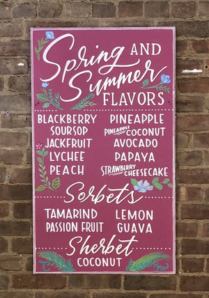 Spring & Summer Pint Flavors