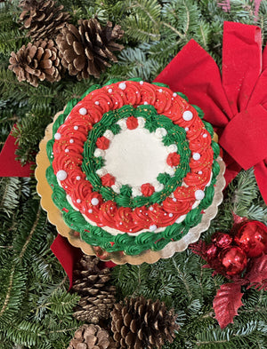 Medium Merry & Bright Cake *Cake of the Month